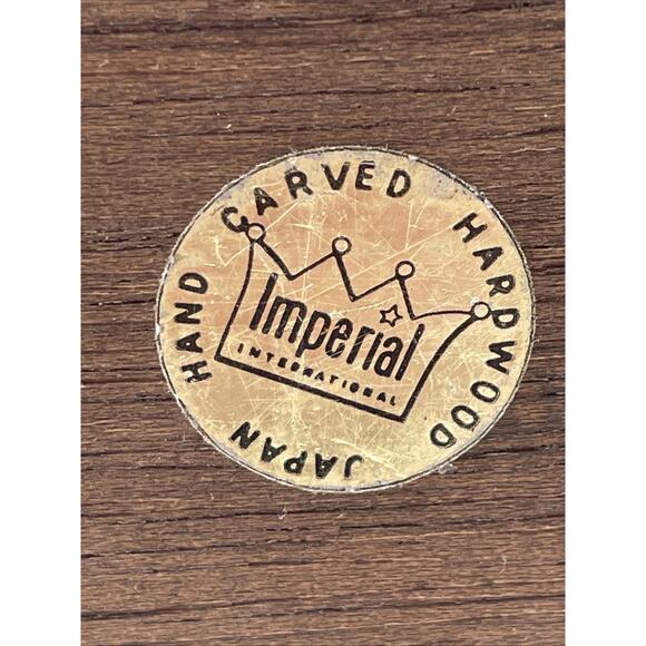 Vintage Imperial Floral Painted 3-Piece Hand Made Hardwood Kitchen Container Set - Picture 7 of 16